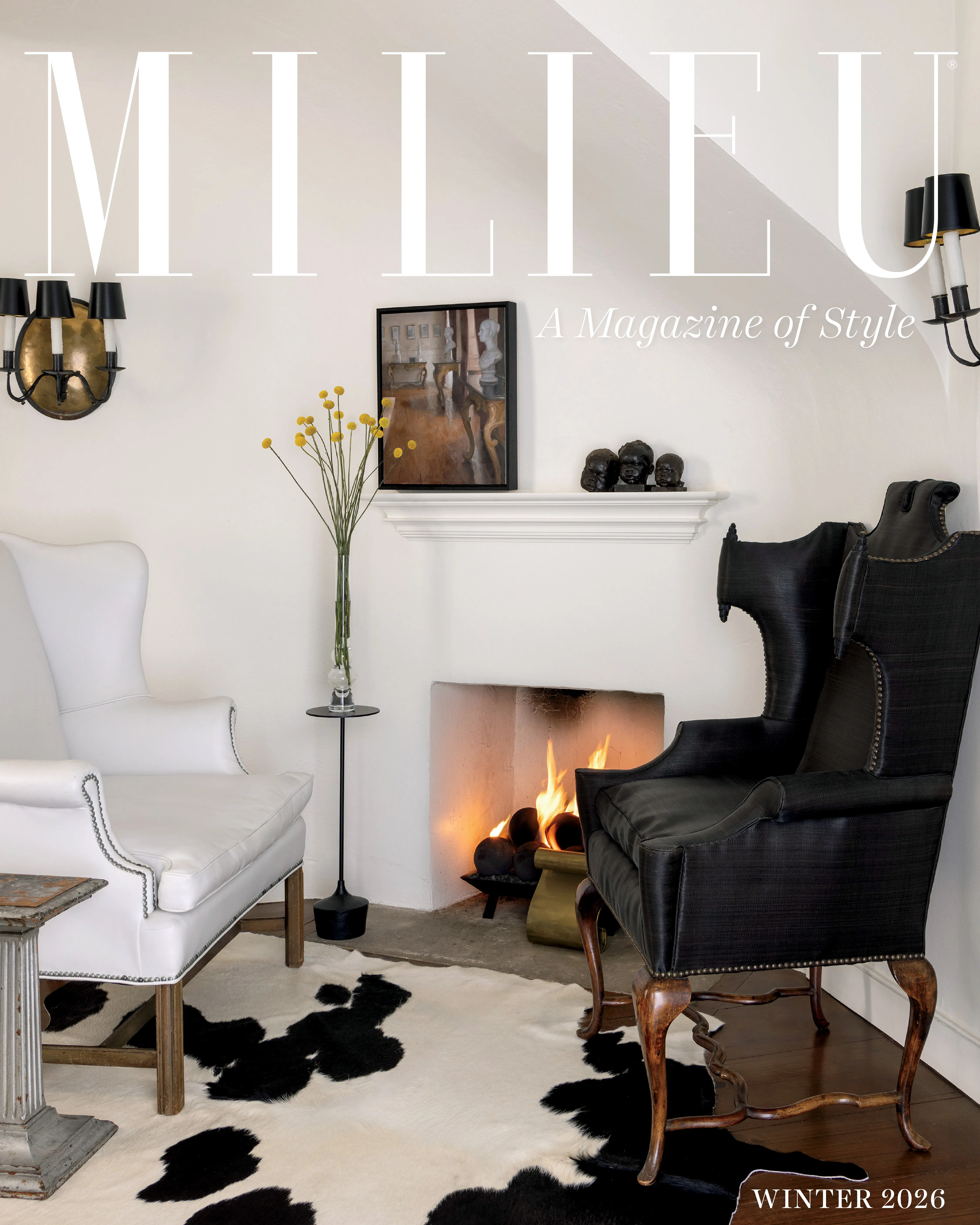 Cover of Milieu Magazine, Winter 2026